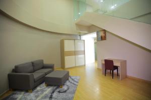 D Gateway Perdana Hotel Bangi的休息区