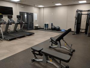 Fitness centrum a/nebo fitness zařízení v ubytování Holiday Inn Champaign by IHG