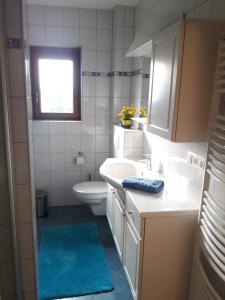 Kúpeľňa v ubytovaní Stroneggerhof + 37 fotografií