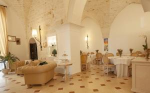 Istumisnurk majutusasutuses OSTUNI PALACE - Hotel Bistrot & SPA