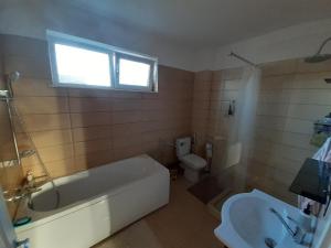 Koupelna v ubytování Casa Reds