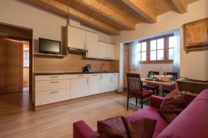Küche/Küchenzeile in der Unterkunft Apartments Obereggerhof