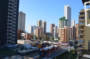 Výhľad na mesto Benidorm alebo výhľad na mesto priamo z apartmánu