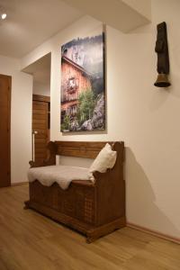 Posezení v ubytování Landhaus am Pyhrn