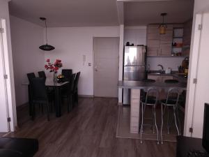 Dapur atau dapur kecil di Apartamento Vista Montemar