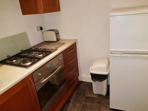 Kuchyň nebo kuchyňský kout v ubytování Glen View Apartments
