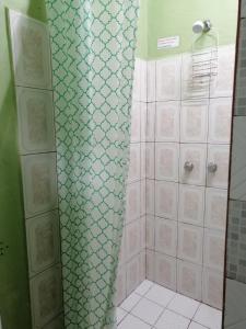 Koupelna v ubytování Hostal Maple