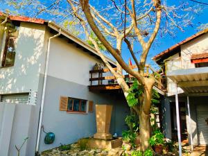 a house with a tree in front of it at MaBella in Richards Bay