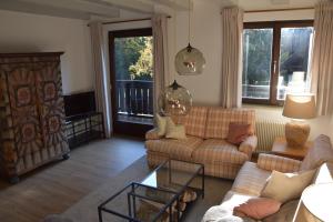 Posezení v ubytování Landhaus am Pyhrn