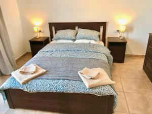 Postel nebo postele na pokoji v ubytování Casa Beronia