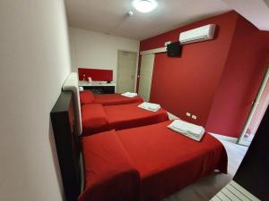 Postel nebo postele na pokoji v ubytování Hotel Casale dei Greci