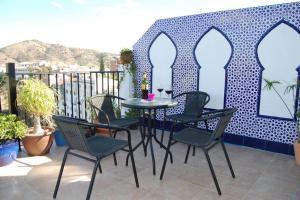 Balkón alebo terasa v ubytovaní One bedroom penthouse