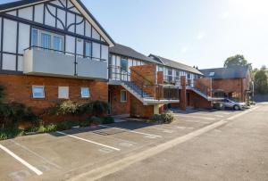 Το κτήριο όπου στεγάζεται  το μοτέλ