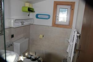Kúpeľňa v ubytovaní Zagglhaus + 11 fotografií