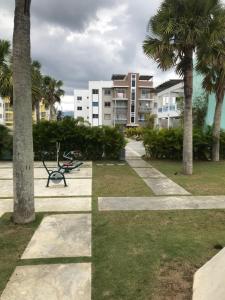Zahrada ubytování Aprtamento Deluxe Santiago, Residencial Palma Real R402