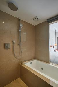 Baðherbergi á Tango Inn Taipei ZhongShan