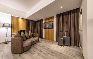 Posezení v ubytování Thy Executive Hotel