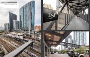 a collage of photos of a city with a train station at The Establishment KL Sentral Bangsar by Plush in Kuala Lumpur