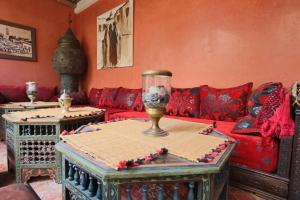 Istumisnurk majutusasutuses RIAD MAKENE MOUCHKILL