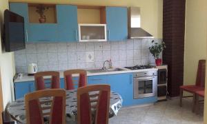 Küche/Küchenzeile in der Unterkunft Apartments Vrša
