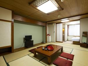 Area soggiorno di Kurobe View Hotel