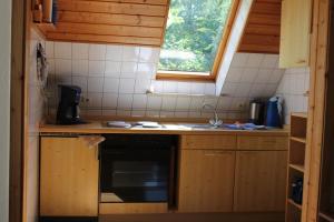Küche/Küchenzeile in der Unterkunft Ferienhof Severin