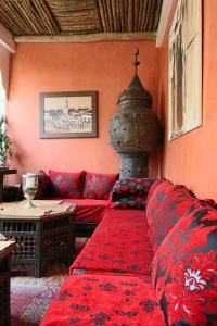 Istumisnurk majutusasutuses RIAD MAKENE MOUCHKILL
