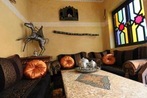 Istumisnurk majutusasutuses RIAD MAKENE MOUCHKILL