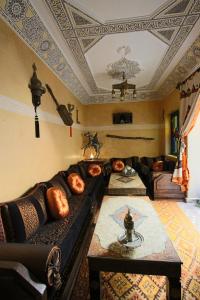 Istumisnurk majutusasutuses RIAD MAKENE MOUCHKILL