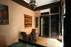 Istumisnurk majutusasutuses RIAD MAKENE MOUCHKILL