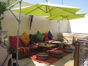 Istumisnurk majutusasutuses RIAD MAKENE MOUCHKILL
