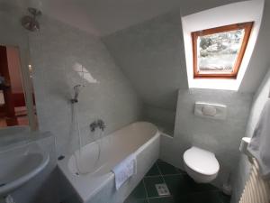 Kúpeľňa v ubytovaní Szalay Villa