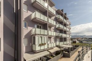 Balkón alebo terasa v ubytovaní COOL APARTMAN