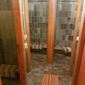 Koupelna v ubytování LE GÎTE LES MELEZES