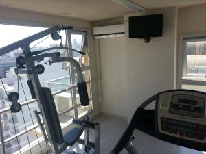 Fitness centrum a/nebo fitness zařízení v ubytování Hotel Nontue Abasto Buenos Aires
