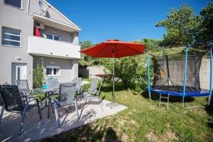 Zahrada ubytování Apartments CAPE Deluxe