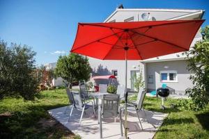 Zahrada ubytování Apartments CAPE Deluxe