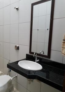 A bathroom at Atlantico Residencial