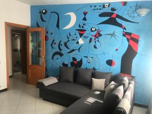 Posezení v ubytování villa Orchidee Sardegna