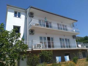 Bygningen som lejligheden ligger i