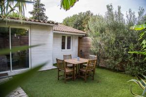 Zahrada ubytování Maison d'hôtes L'îlot bambou