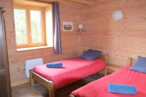 Postel nebo postele na pokoji v ubytování le Corral chambre d'hôte