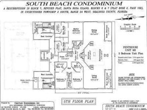 Plantegning af South Beach 501: PENTHOUSE CONDO - UNPARALLELED QUALITY & LUXURY THROUGHOUT -
