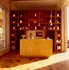 Lobby alebo recepcia v ubytovaní La Purificadora, Puebla, a Member of Design Hotels