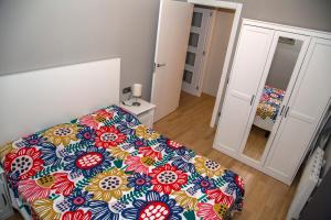 Posteľ alebo postele v izbe v ubytovaní Apartamento Reus 2 - Parking gratuito