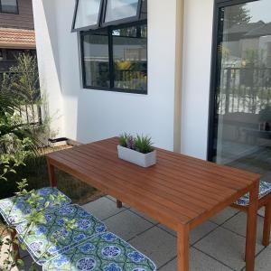 Balkón nebo terasa v ubytování De la Plage Residences
