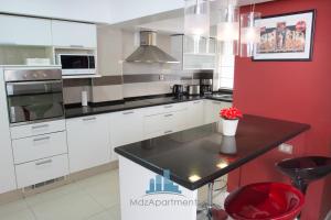 A cozinha ou cozinha compacta de Mdz Apartments II