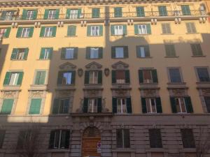 Bygningen som pensionatet ligger i