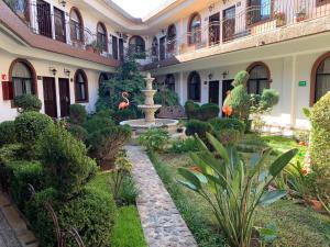 Zahrada ubytování Hotel Los Arcos