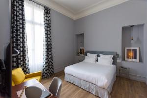 Hotel de l'Anglais, Guesthouse客房内的一张或多张床位